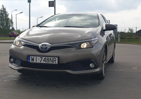 Toyota Auris cena 53505 przebieg: 144000, rok produkcji 2016 z Warszawa małe 121